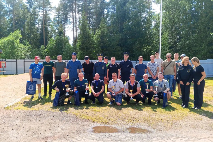 Лучших добровольных пожарных выбрали в Подпорожье