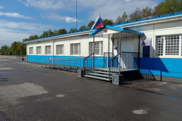 Торжественное открытие зданий для полиции  в Ломоносовском районе Ленинградской области