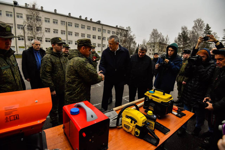 Область не оставляет без внимания мобилизованных