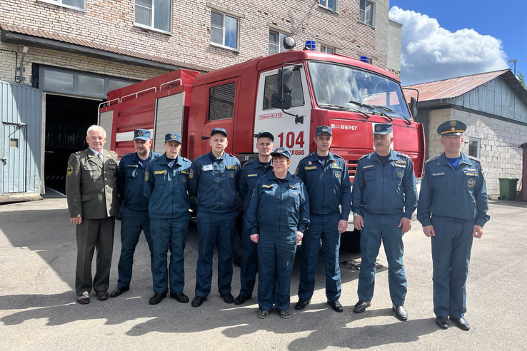 30-летие одной из самых «боевых» пожарных частей Ленинградской области