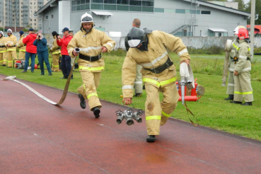 Соревнования по пожарно-прикладному спорту среди Кировского пожарно-спасательного гарнизона Ленинградской области