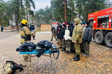 На смене Авангарда о правилах безопасности