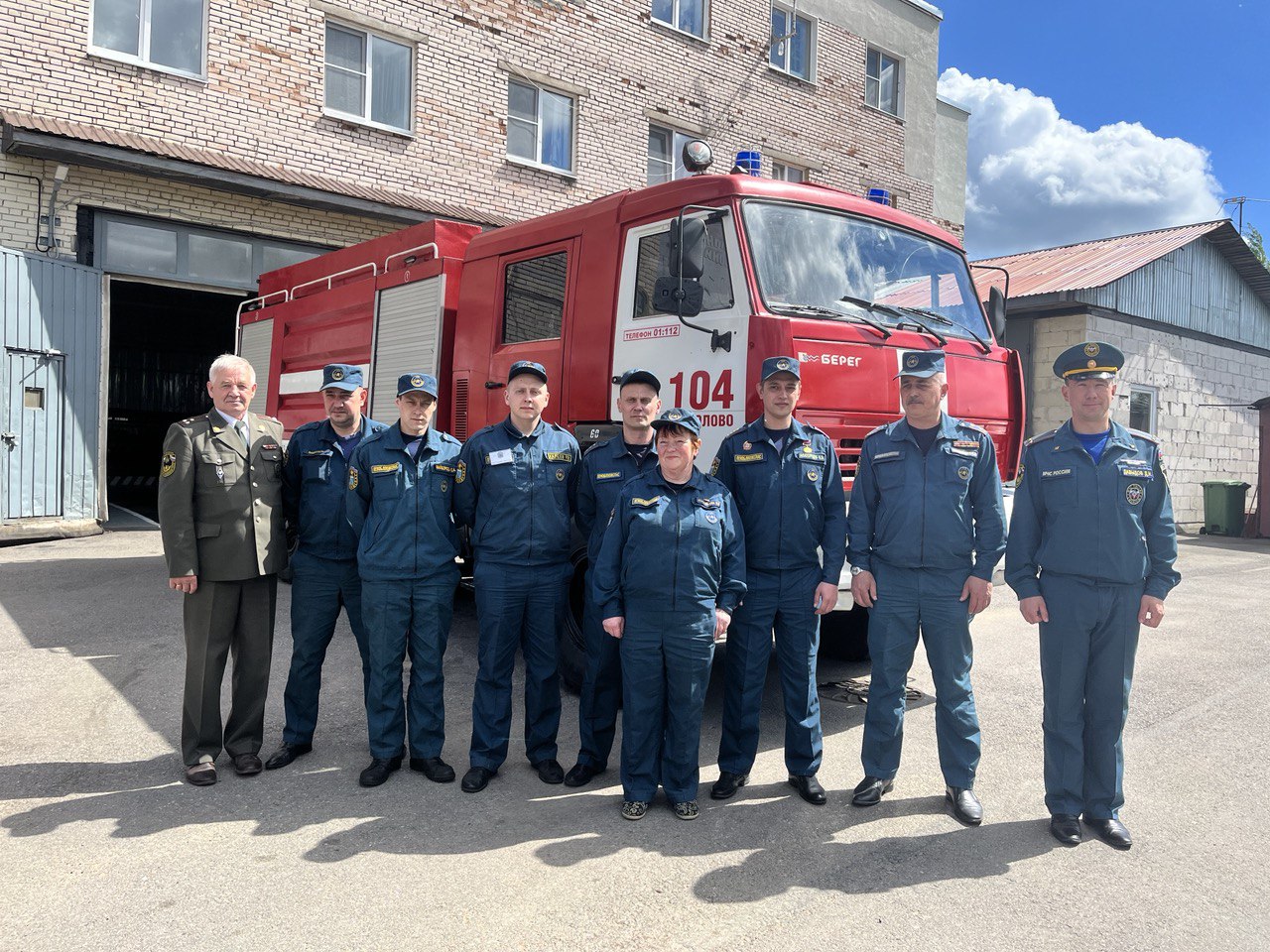 30-летие одной из самых «боевых» пожарных частей Ленинградской области